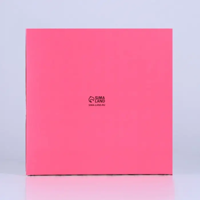 Кондитерская упаковка, коробка с ламинацией &laquo;Котики&raquo;, 20 х 20 х 4 см