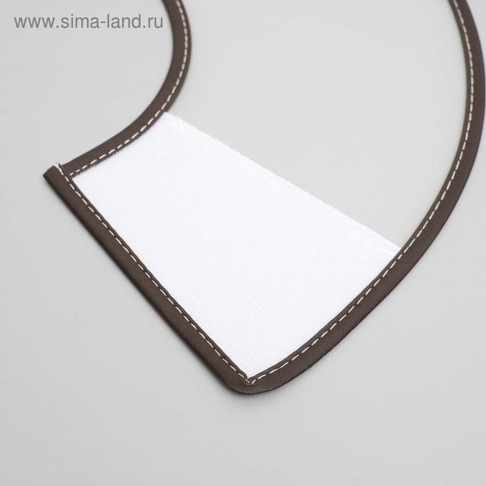 Ветеринарный воротник "Пижон Premium" №5, обхват шеи 29,5 см, высота 15 см