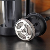 Чайник заварочный френч - пресс «Футуризм», 350 мл, стекло, цвет чёрный Чайник заварочный френч - пресс «Футуризм», 350 мл, стекло, цвет чёрный