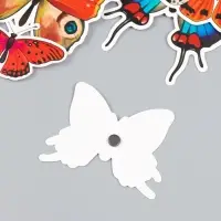 Набор магнитов на холодильник &laquo;Натуральные&raquo;, 12 шт., картон, h=4-10 см