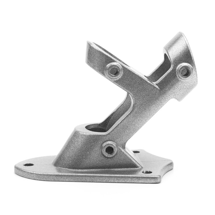 Флагшток &ndash; кронштейн, уличный, настенный,  d-2.6 см, глубина 10 и 8 см, 11 х 9.5 см