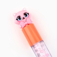 Блеск для губ "Кошечка", тон прозрачный, 8 мл МИКС