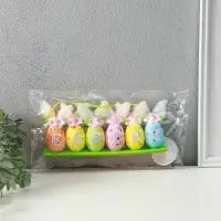 Подвеска декоративная "Яички с зайчьими ушками" 23х3,5х11 см