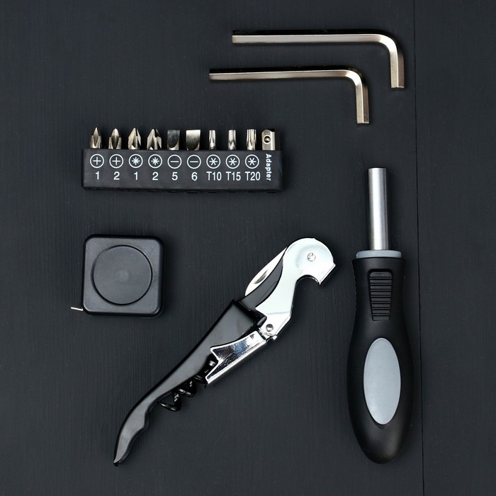 Набор инструментов в бочке &laquo;Лучшему мужчине&raquo;, 19 предметов