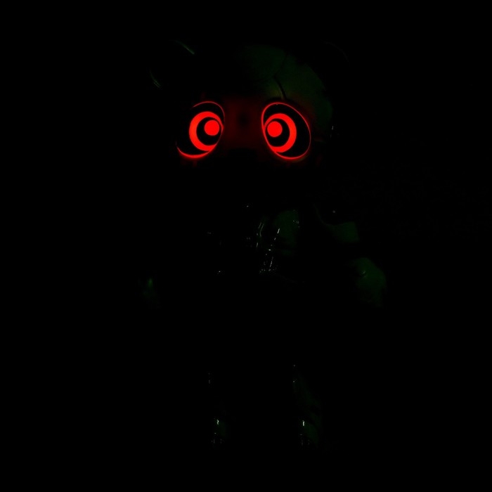 Робот «Пэнди», запись голоса, реагирует на прикосновение, световые и звуковые эффекты, металлический Робот «Пэнди», запись голоса, реагирует на прикосновение, световые и звуковые эффекты, металлический