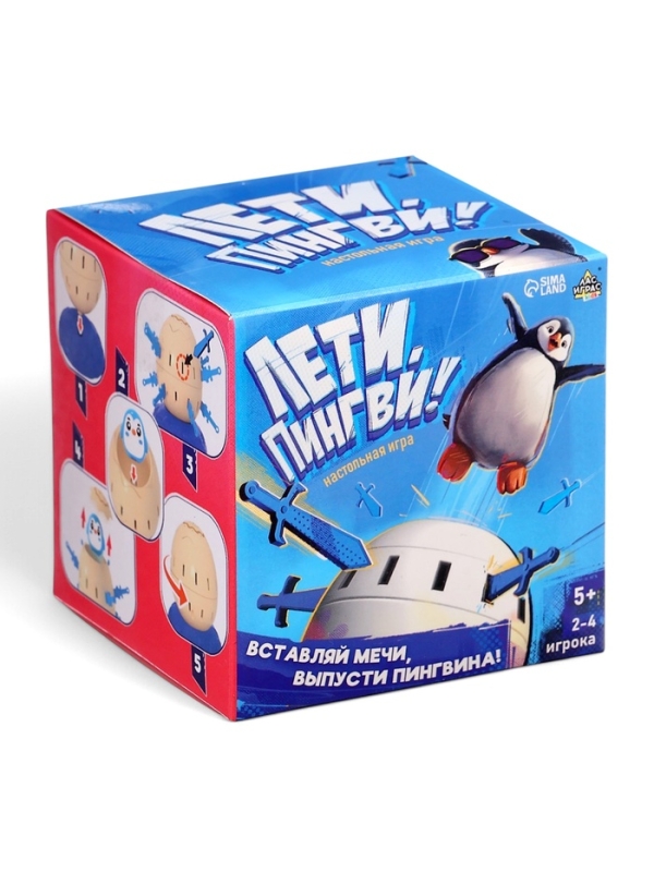Настольная игра "Лети, Пингви!"