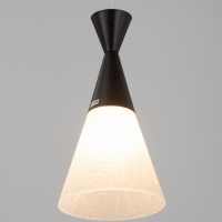 Светильник &laquo;Луна&raquo; 1х40Вт Е27 черный 14,5х14,5х27+100см