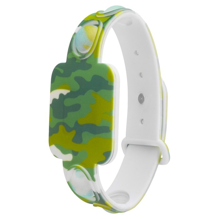 Часы наручные электронные, детские, Часы наручные электронные, детские, "Камуфляж", ремешок pop-it, l-25.4 см