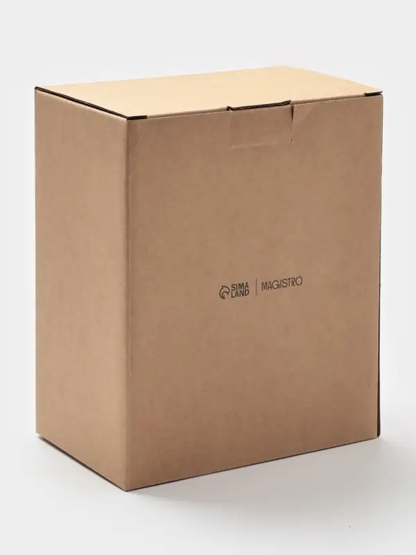 Кокотницы Magistro &laquo;Церера&raquo;, набор 2 шт., 500 мл, d=15 см, фарфор, коричневые