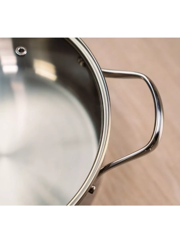 Кастрюля со стеклянной крышкой Cook Eat, 20 см, 3,1 л