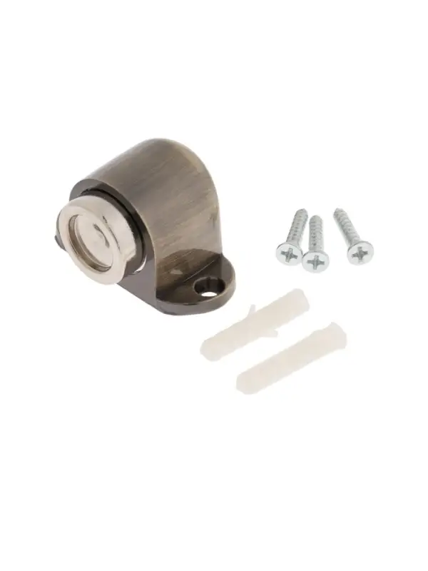 Упор дверной магнитный UM101AB, без шайы, цвет бронза