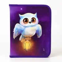Папка для тетрадей, А5, пластиковая, 18&times;23&times;2.5 см &laquo;Совушка&raquo;