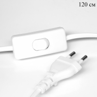 Лампа настольная "Муза" 40Вт Е14 красный 13х13х23см