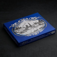 Набор столовых приборов &laquo;Тройка&raquo;, 30 предметов, художественная роспись, декоративная коробка