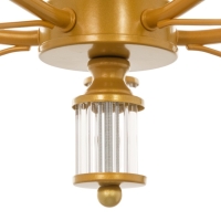 Люстра 1091/5GD 40Вт Е27 золото 60х60х38-78 см BayerLux