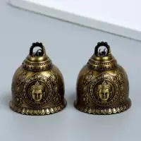 Колокольчик "Будда" набор 2 шт 6х5х5 см