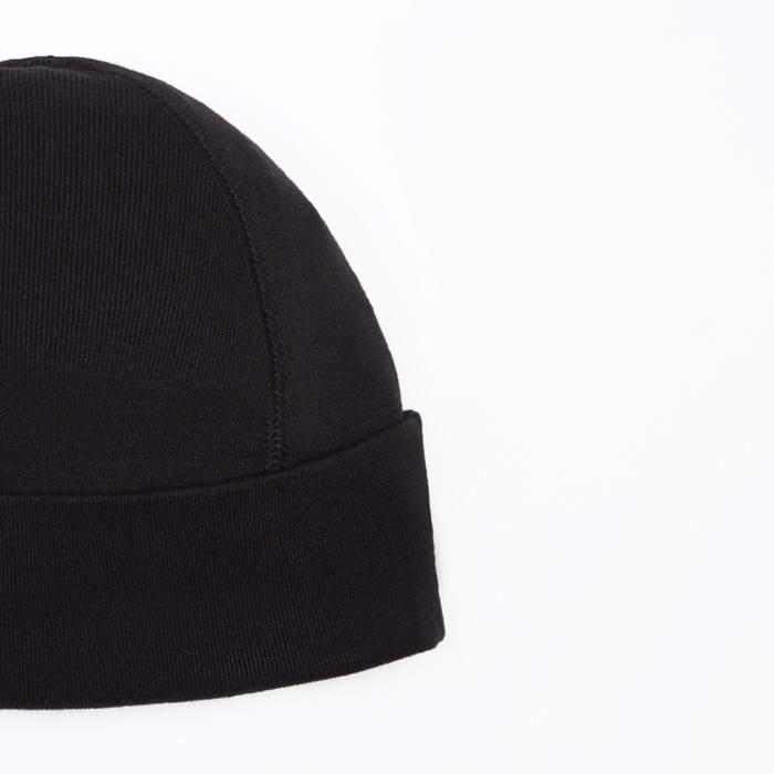 Шапка мужская «ТЕРМО», цвет чёрный, размер 57 Шапка мужская «ТЕРМО», цвет чёрный, размер 57