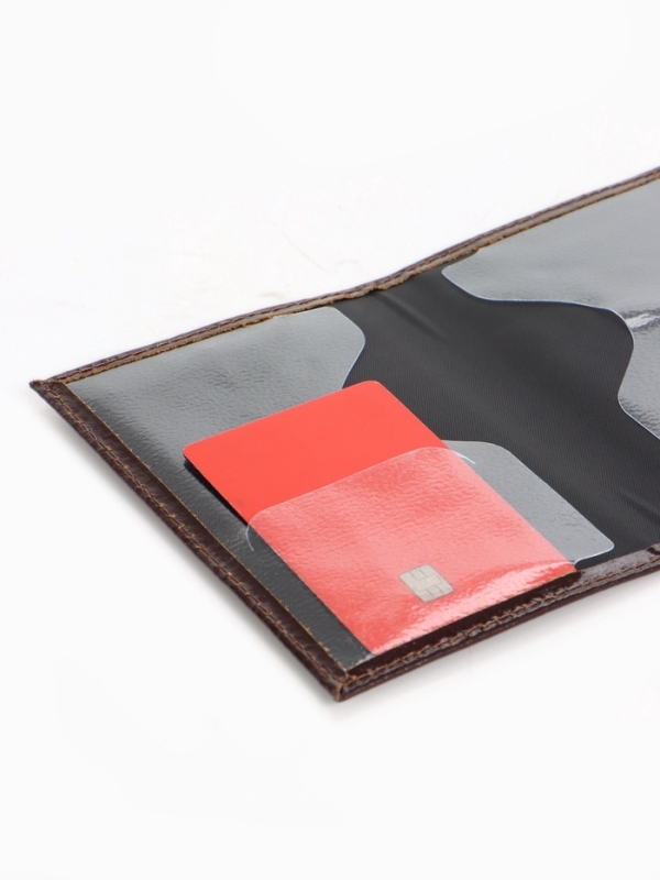 Обложка для паспорта, цвет коричневый