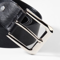 Пряжка для ремня, 5,5 &times; 5,2 см, 40 мм, цвет серебряный