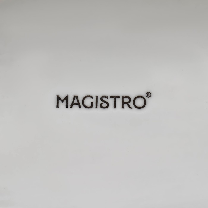 Салатник фарфоровый Magistro &laquo;Рыбка&raquo;, 2 л, 31&times;17&times;10,5 см, цвет белый