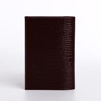 Обложка для паспорта, цвет бордовый Обложка для паспорта, цвет бордовый