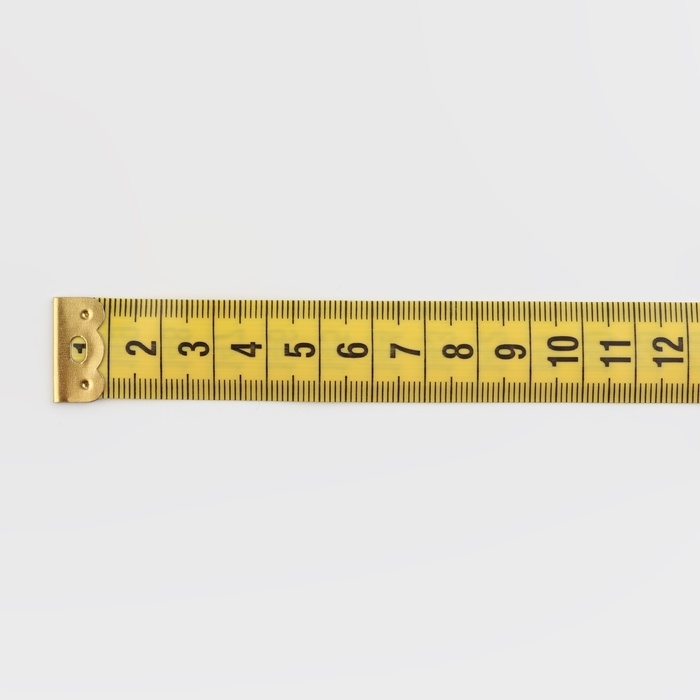 Сантиметровая лента в футляре, 150 см, цвет МИКС, цена за 1 штуку