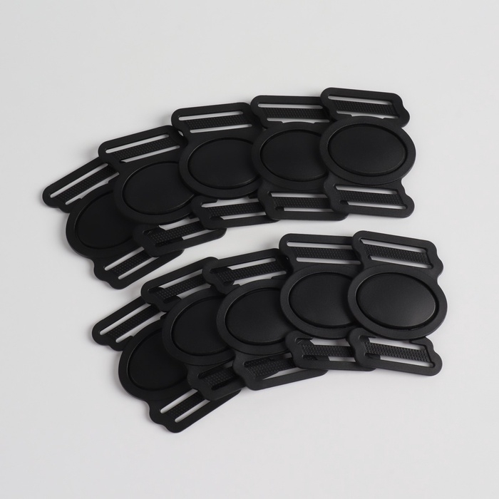 Фастекс 25 мм, 5,2 х 4 см, 10 шт, цвет чёрный Фастекс 25 мм, 5,2 х 4 см, 10 шт, цвет чёрный