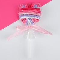 Подарочный набор для девочки &laquo;Белый зайчик&raquo;, сумка, резинки для волос, цвет голубой