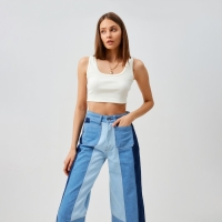 Джинсы женские MINAKU цвет синий, размер 50 Джинсы женские MINAKU цвет синий, размер 50