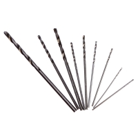 Дрель ручная &laquo;Мини&raquo; для тонких работ, мини сверла набор 10 шт., размер 1 шт. &mdash; от 0,8 до 3 мм