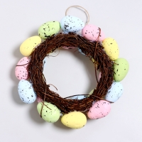 Пасхальный декор «Венок ярких яиц» 21 × 21 × 5 см Пасхальный декор «Венок ярких яиц» 21 × 21 × 5 см