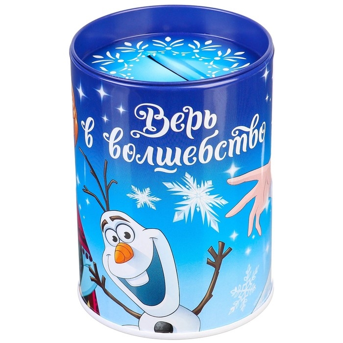 Копилка для декорирования стразами Копилка для декорирования стразами "Верь в волшебство", Холодное сердце