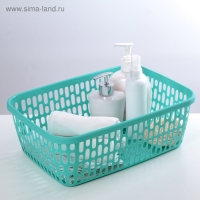 Корзина для хранения, 35&times;25&times;12 см, цвет МИКС