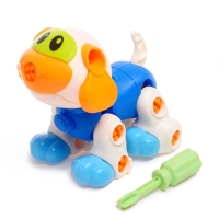 Конструктор винтовой &laquo;Собачка&raquo;, 43 детали, с отвёрткой