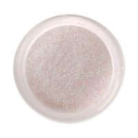 Декоративные блёстки LUXART LuxGlitter (сухие), 20 мл, размер 0.2 мм, голографический белый