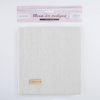 Ткань для пэчворка холща &laquo;Чистый молочный&raquo;, 47 х 50 см