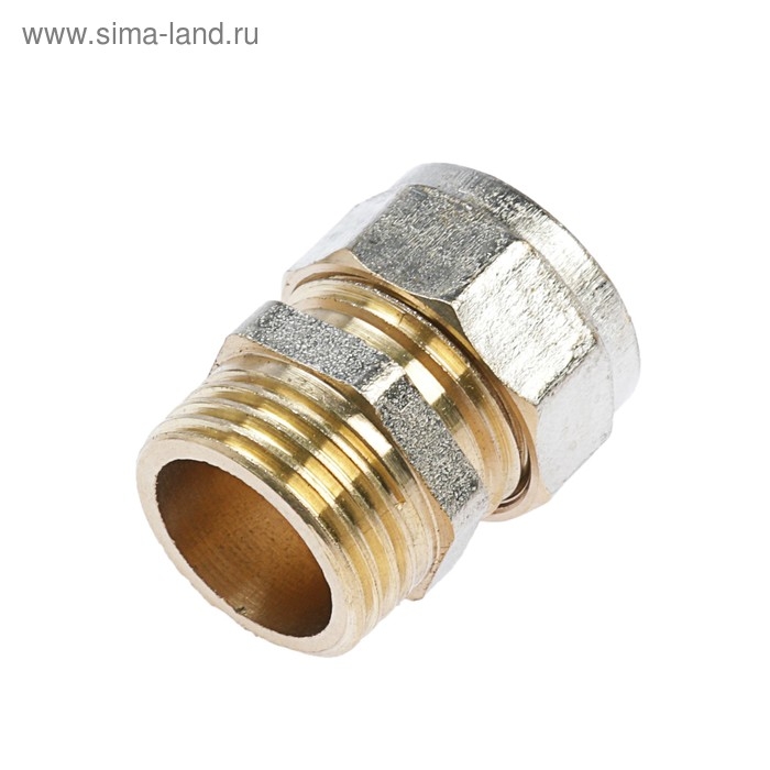 Муфта OTMO, обжимная, 16 мм х 1/2" наружная резьба