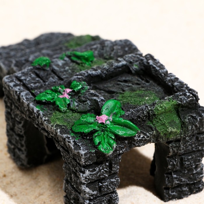 Мост - укрытие под камни, 13,7 х 6 х 5 см Мост - укрытие под камни, 13,7 х 6 х 5 см