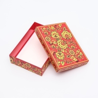 Коробка картонная без окна "Роспись", 21 х 15 х 7 см набор 5 шт Коробка картонная без окна "Роспись", 21 х 15 х 7 см набор 5 шт