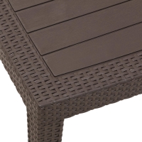 Набор садовой мебели Бора, Дуо, два кресла + стол, венге Набор садовой мебели Бора, Дуо, два кресла + стол, венге