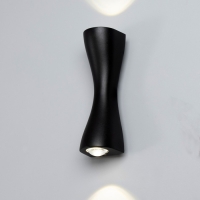 Бра "Нувола" LED 6Вт 4000К IP65 4000К черный 5х16 см Бра "Нувола" LED 6Вт 4000К IP65 4000К черный 5х16 см