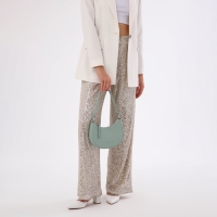 Сумка женская на молнии, цвет мятный Сумка женская на молнии, цвет мятный