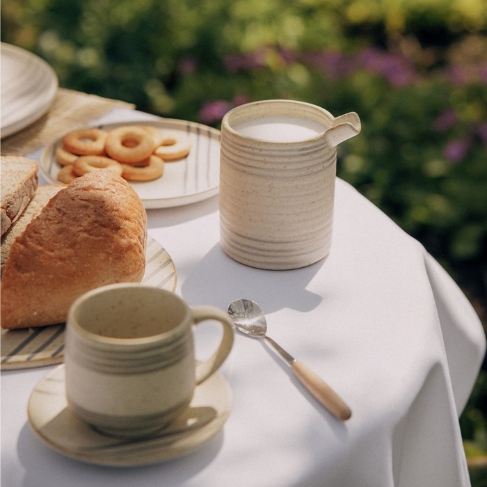 Сливочник керамический SL Home &laquo;Райяс&raquo;, 450 мл, цвет бежевый