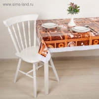 Скатерть на нетканой основе многоразовая &laquo;Кофе&raquo;, 90&times;135 см