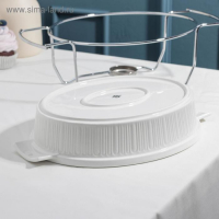 Мармит из жаропрочной керамики овальный Magistro &laquo;Бланш&raquo;, 1,97 л, 38&times;23&times;17 см