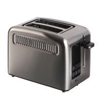 Тостер BQ T2002, 950 Вт, 9 режимов прожарки, 2 тоста, разморозка, серебристый Тостер BQ T2002, 950 Вт, 9 режимов прожарки, 2 тоста, разморозка, серебристый