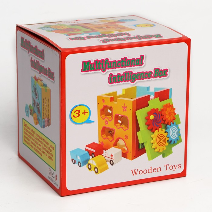 Бизикубик для детей &laquo;Цветной&raquo;