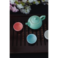 Стол для чайной церемонии с подносом &laquo;Иероглифы&raquo;, 43&times;27,5&times;5 см