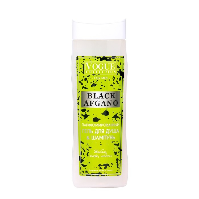 Подарочный набор косметики мужской Black Afgano: гель для душа, 250 мл + парфюмерная вода, 33 мл