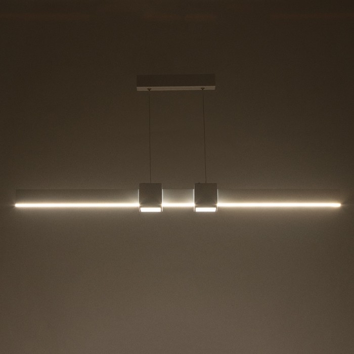 Светильник с ПДУ "Наоми" LED 18Вт 3000-6000К белый 100х100 см